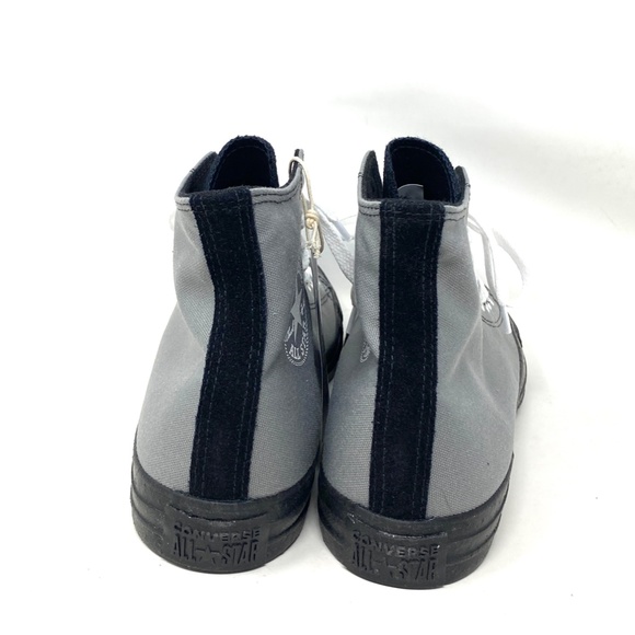 Converse Ctas High Top Canvas Gray Black Women Size Sneakers Custom A03947C-BKGR - Picture 7 of 10